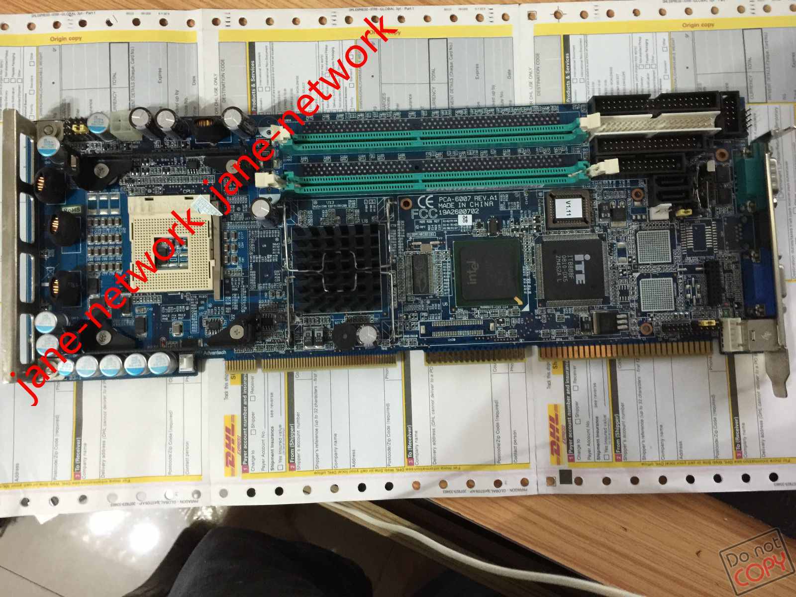 100% test PCA-6007 REV.A1 PCA-6007 LV (by DHL or Fedex )