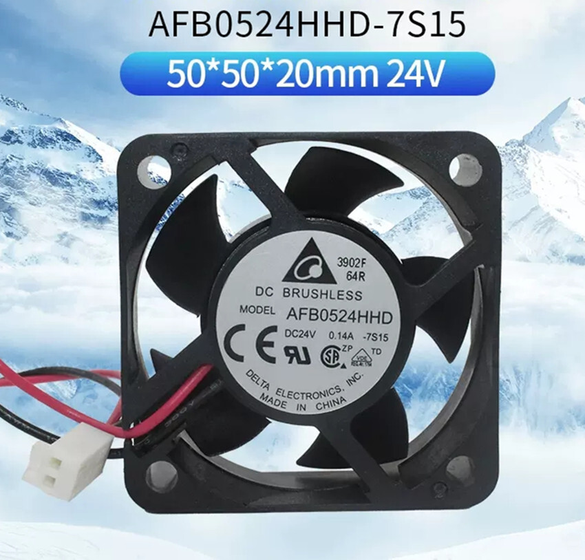 Delta Original AFB0524HHD  5020 24V0.14A Inverter IPC Cooling Fan