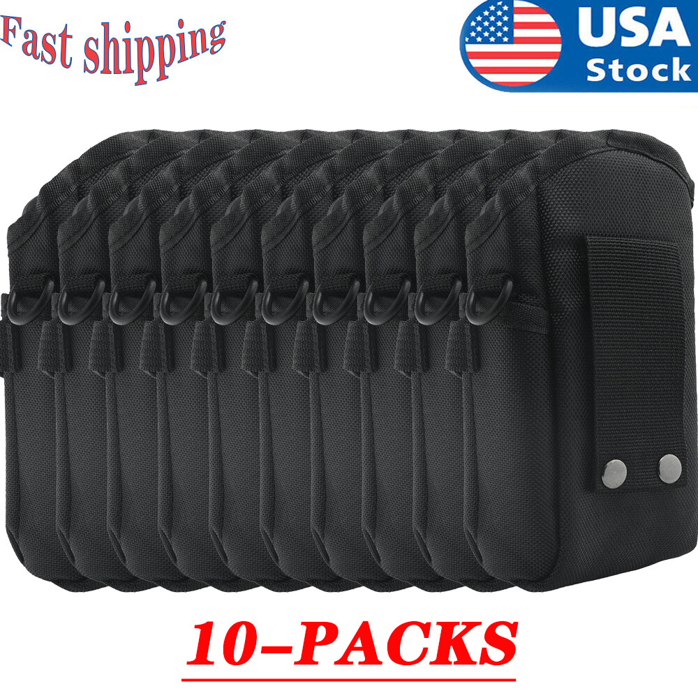 10PCS Nylon Carry Case Belt Holster for Symbol Zebra TC70 TC72 TC75 TC77 Scanner