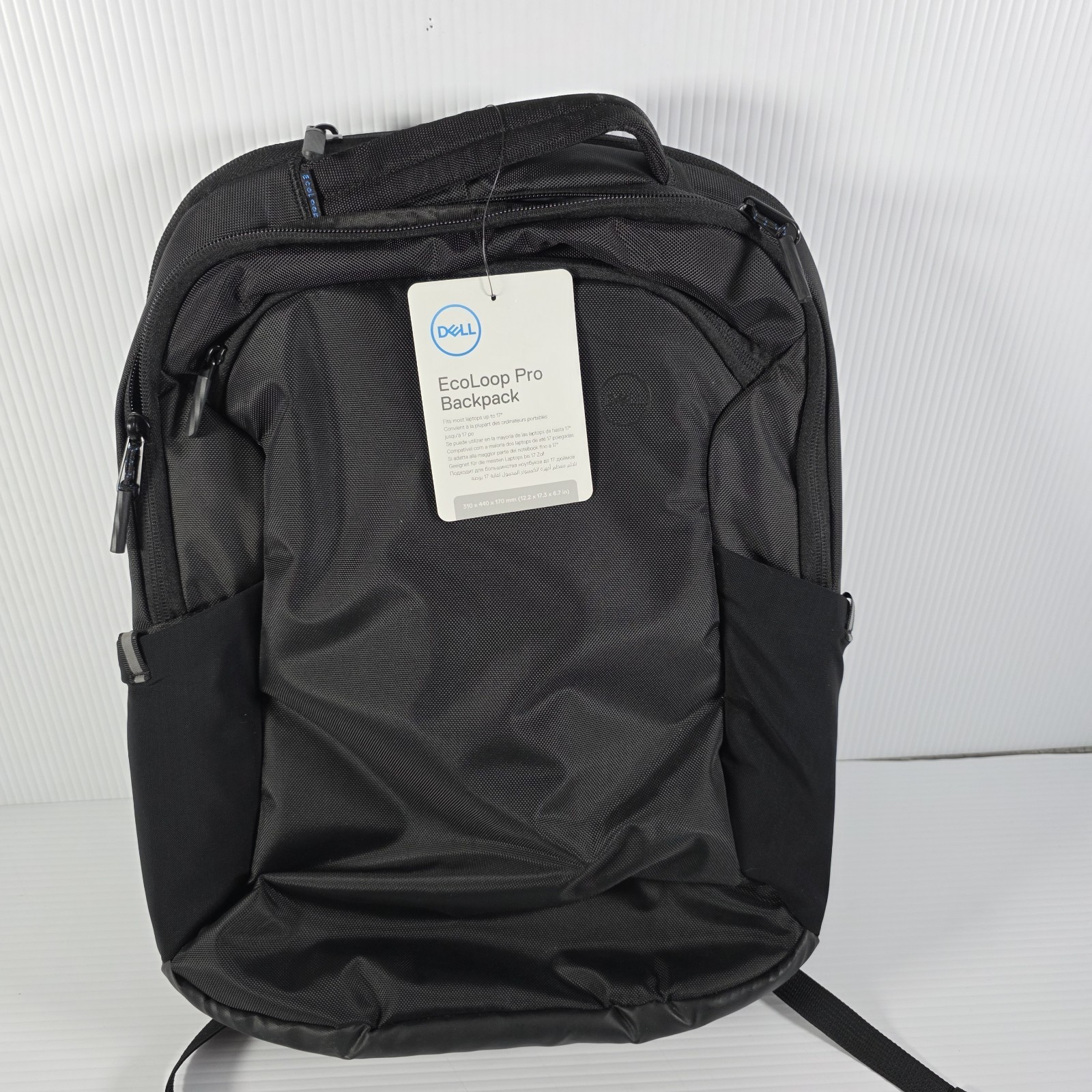 NEW Black Dell DELL-CP5723 EcoLoop Pro Carrying Case Backpack for 17" Notebook