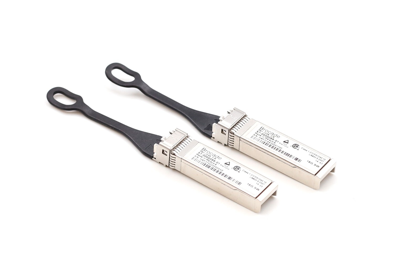 Lot of 2 Brocade 16G SW SFP+ 850nm Transceiver Module P/N: 57-0000088-01 Tested