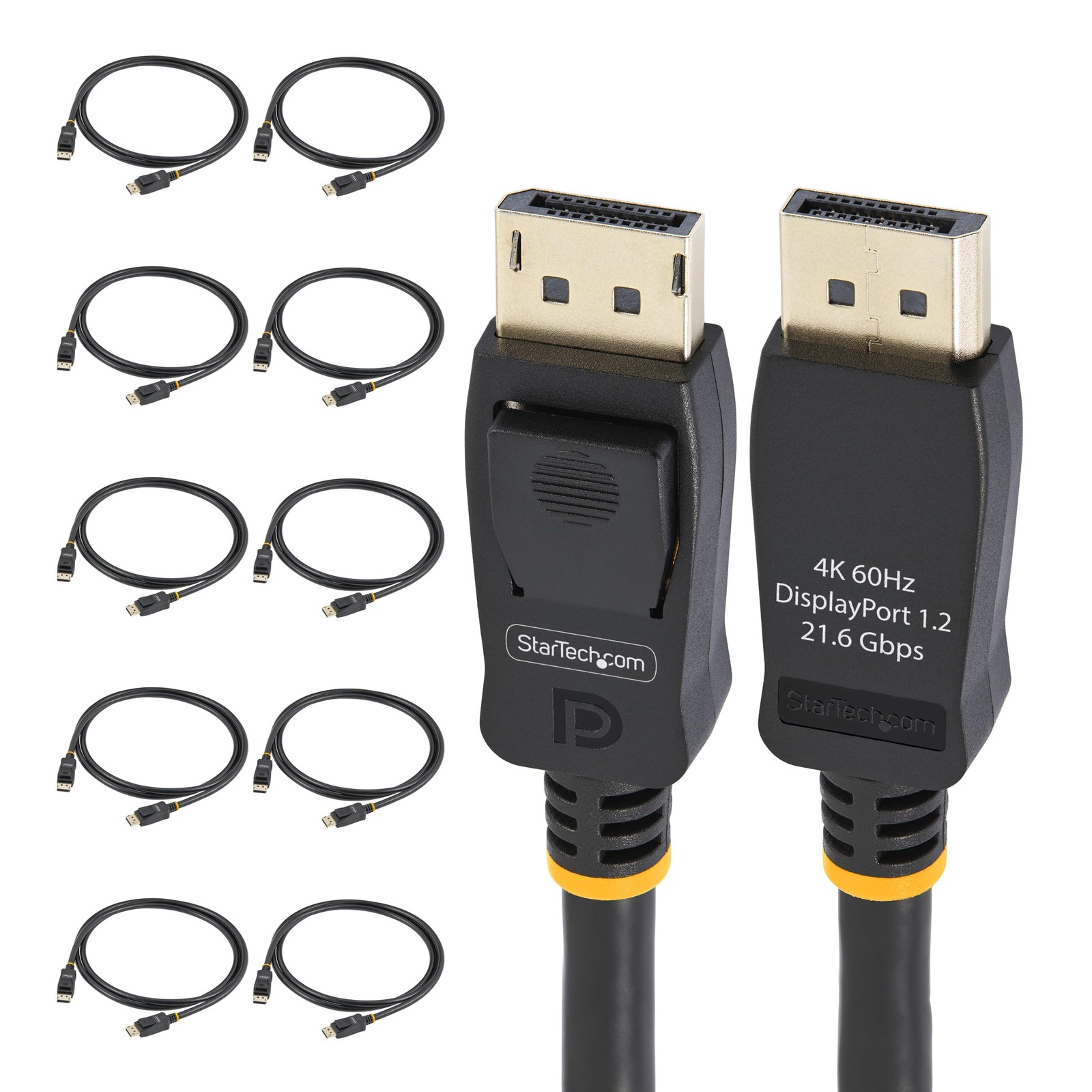 StarTech DISPLPORT10L10PK 10ft DisplayPort 1.2 Cable 10 Pack