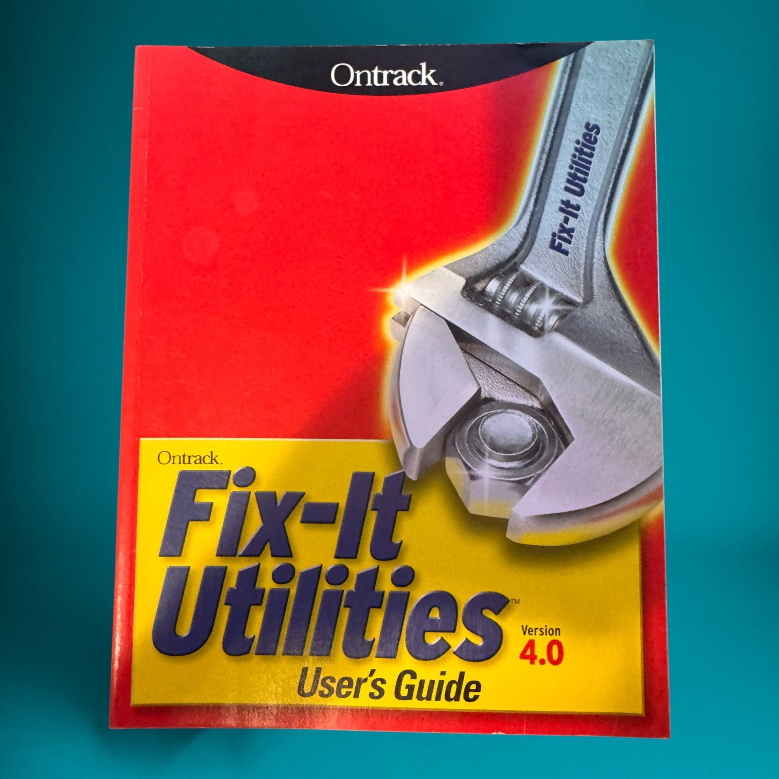 Ontrack Fix-It Utilities Users Guide Version 4.0 PC Repair Manual Only 2001