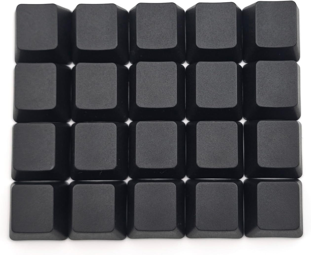 OEM Profile Blank Black Keycaps PBT Material 1U R4 Keycap for MX Switches Mechan