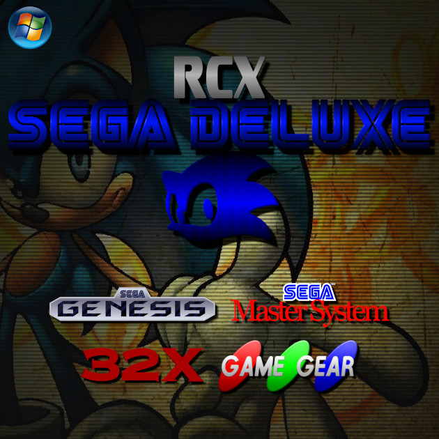 RCX Sega Deluxe Ver. 1.1 - Instant Download - Genesis 32X Game Gear Retropie