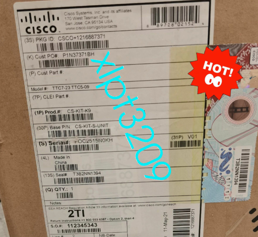 CS-KIT-K9 Cisco Conference Terminal New FedEx or DHL