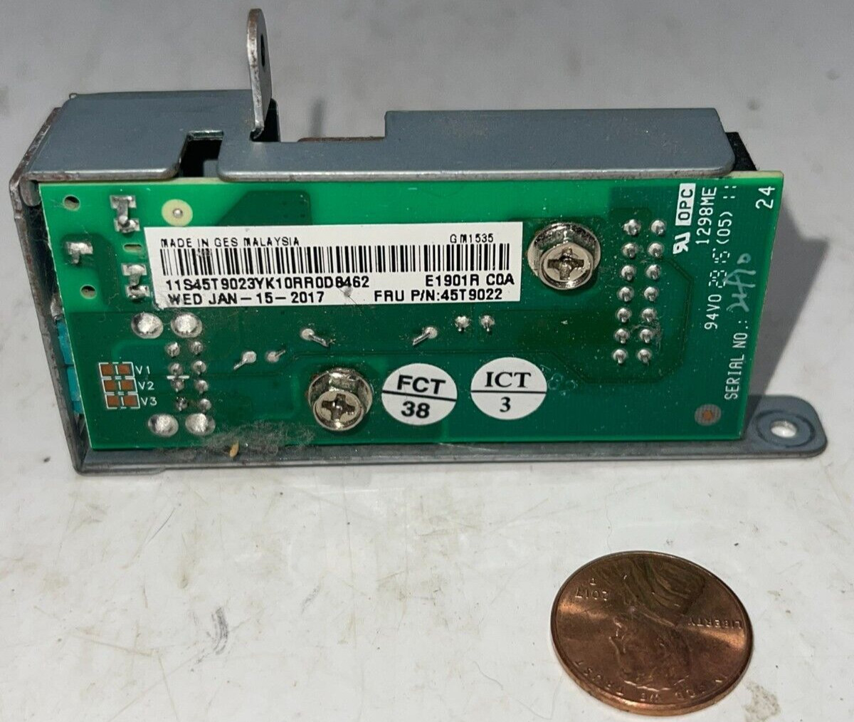 TOSHIBA/IBM 4900-745/785 USB FRONT  MODULE 45T9022 M4800-723/43/83 45T9023