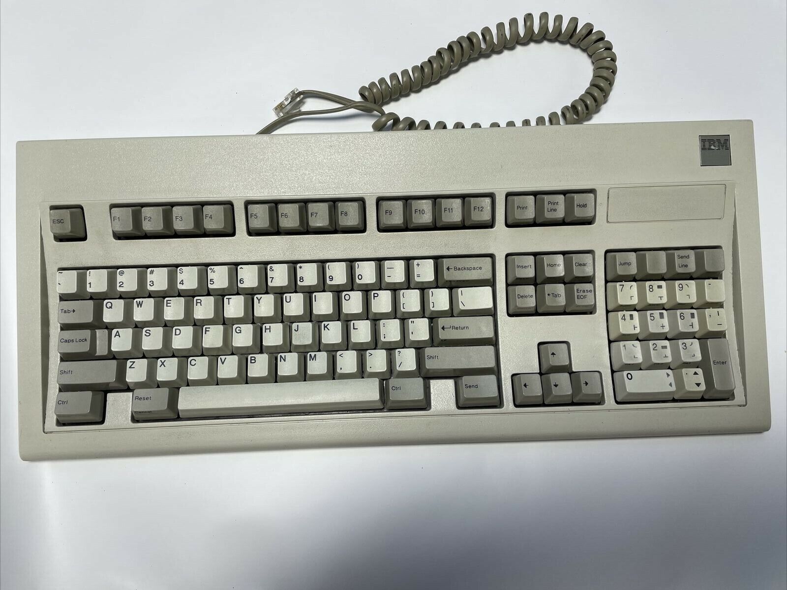 Vintage Rare IBM Model M Keyboard part no: 1392595 made in USA 