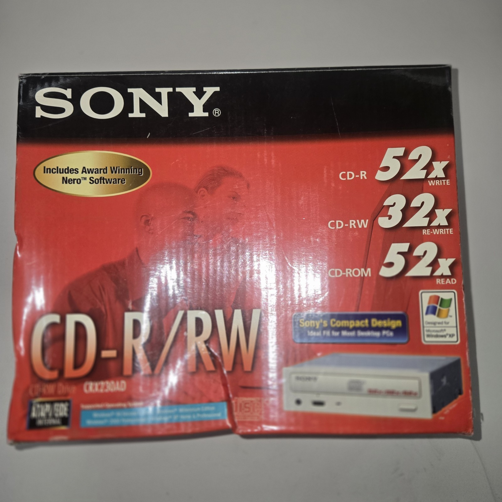 Sony CRX230AD Internal CD-R/RW Drive CD-RW ATAPI/EIDE 52X 32X 52X   Open Box