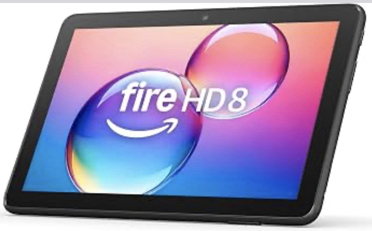 Amazon Fire HD 8 tablet (newest model), 8” HD Display, 4GB memory, 64GB New