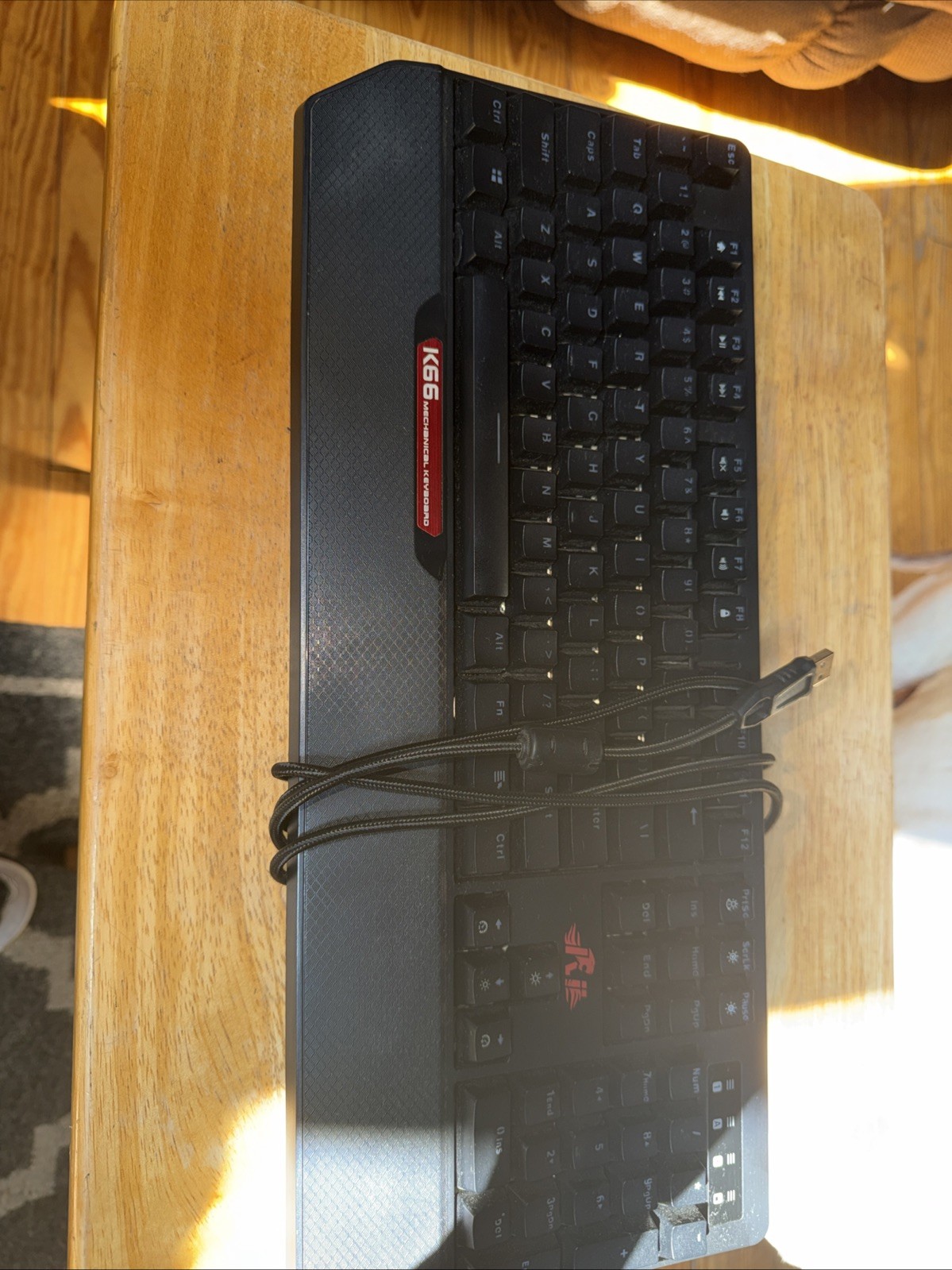 RII Model K66 USB Wired Mechanical Gaming Keyboard