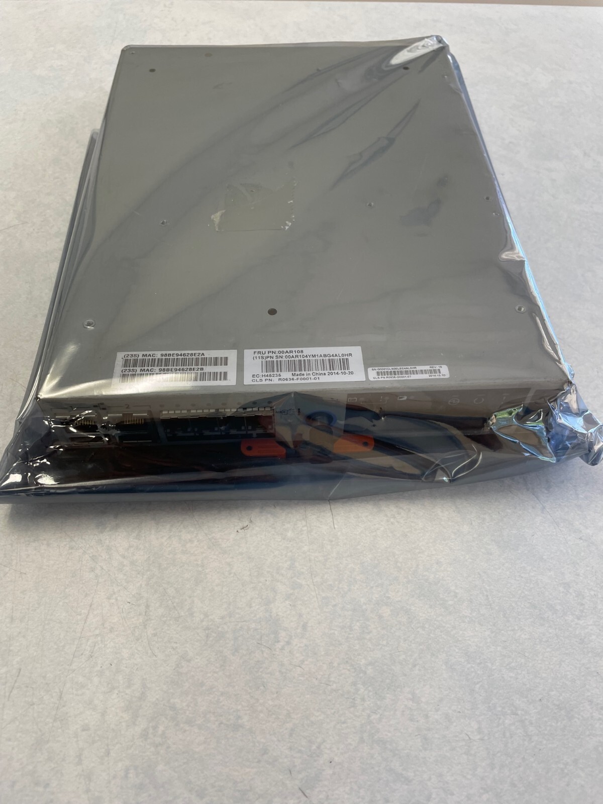 00AR108 00AR004 00RY382 IBM V3700 Node Canister Controller  without battery