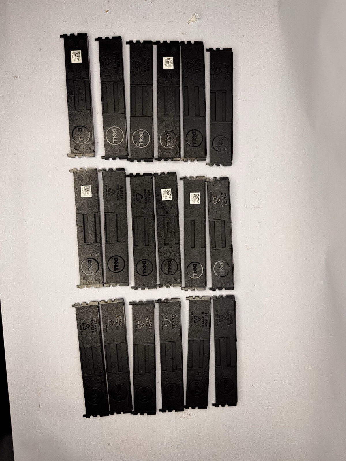 18 x Dell DDR3 Server Memory Blank Filler Plate | P/N: 052P2C (Job Lot/Lot)