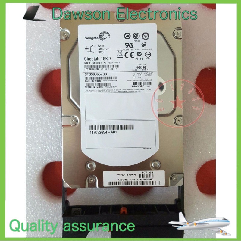 UsedEMC AX-SS15-300 300GB 15K SAS Disk AX4 AX4-5F AX4-5i 005048786 005048875 HDD