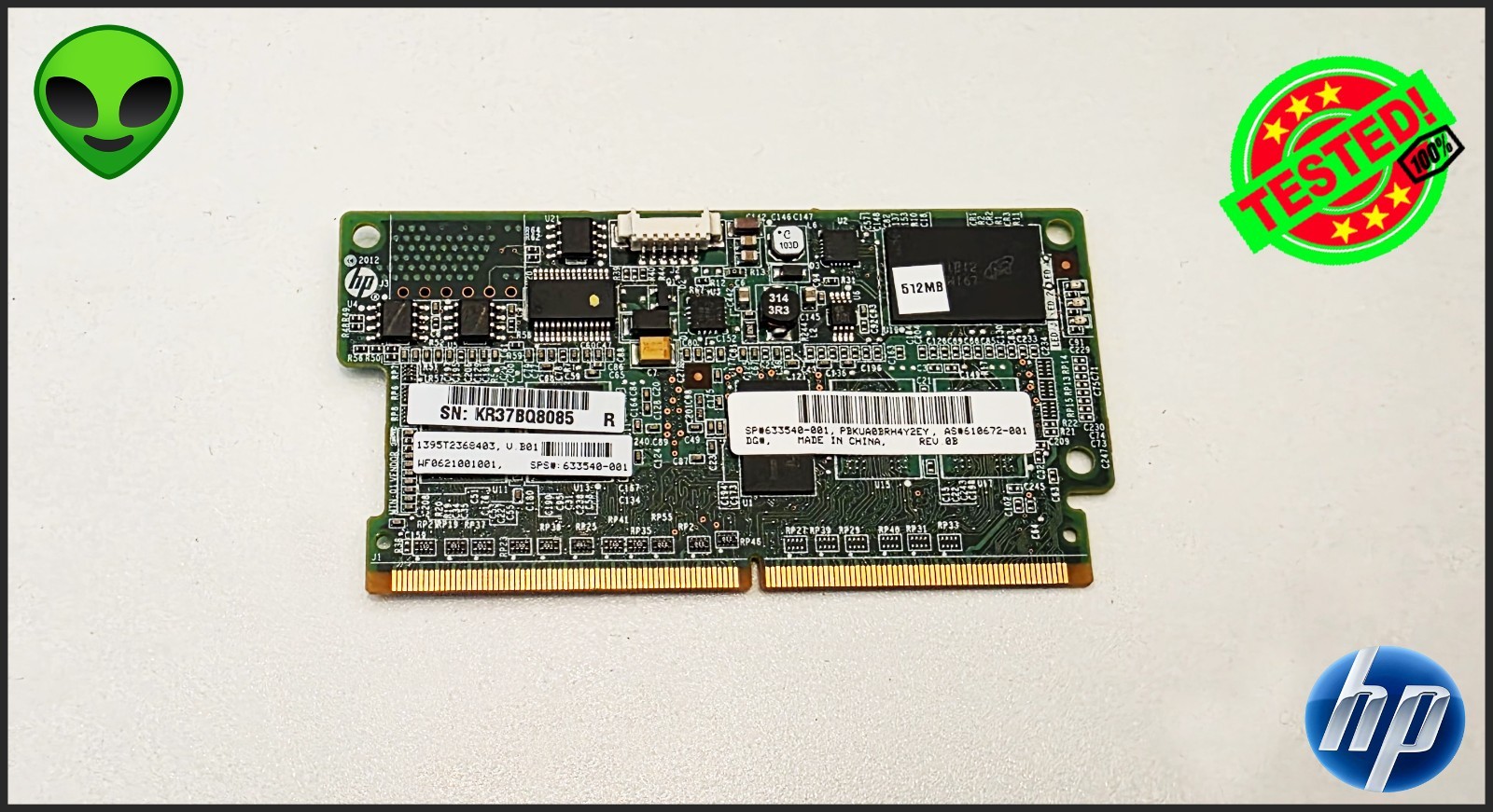 633540-001 - 512MB HP Cache Module