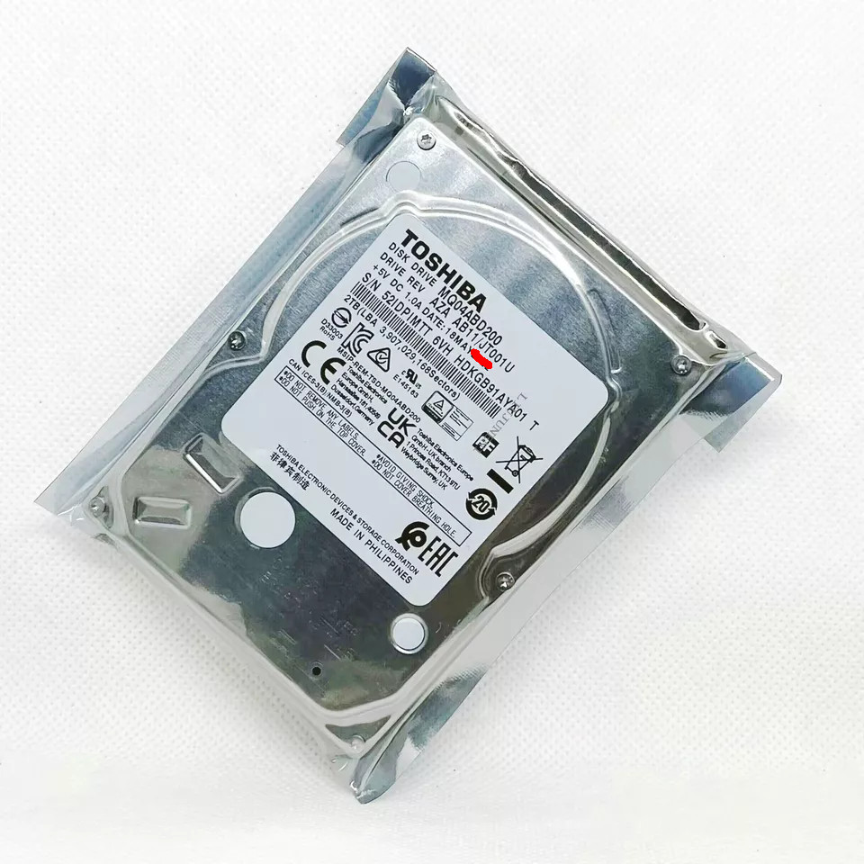 Compatible Toshiba 2000GB2T MQ04ABD200 SATA3.0 Interface High Speed Notebook HDD