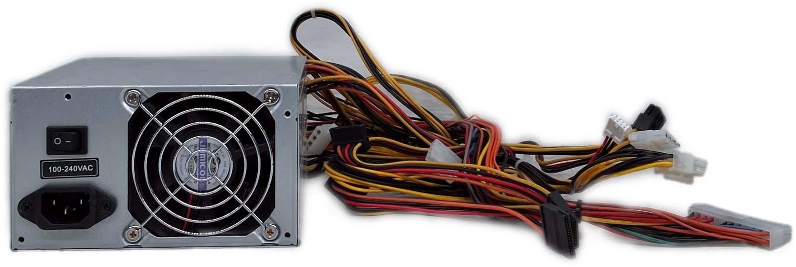 SS-500ES 500W 80+ Bronze ATX PSU Active PFC Noise & Surge Protection