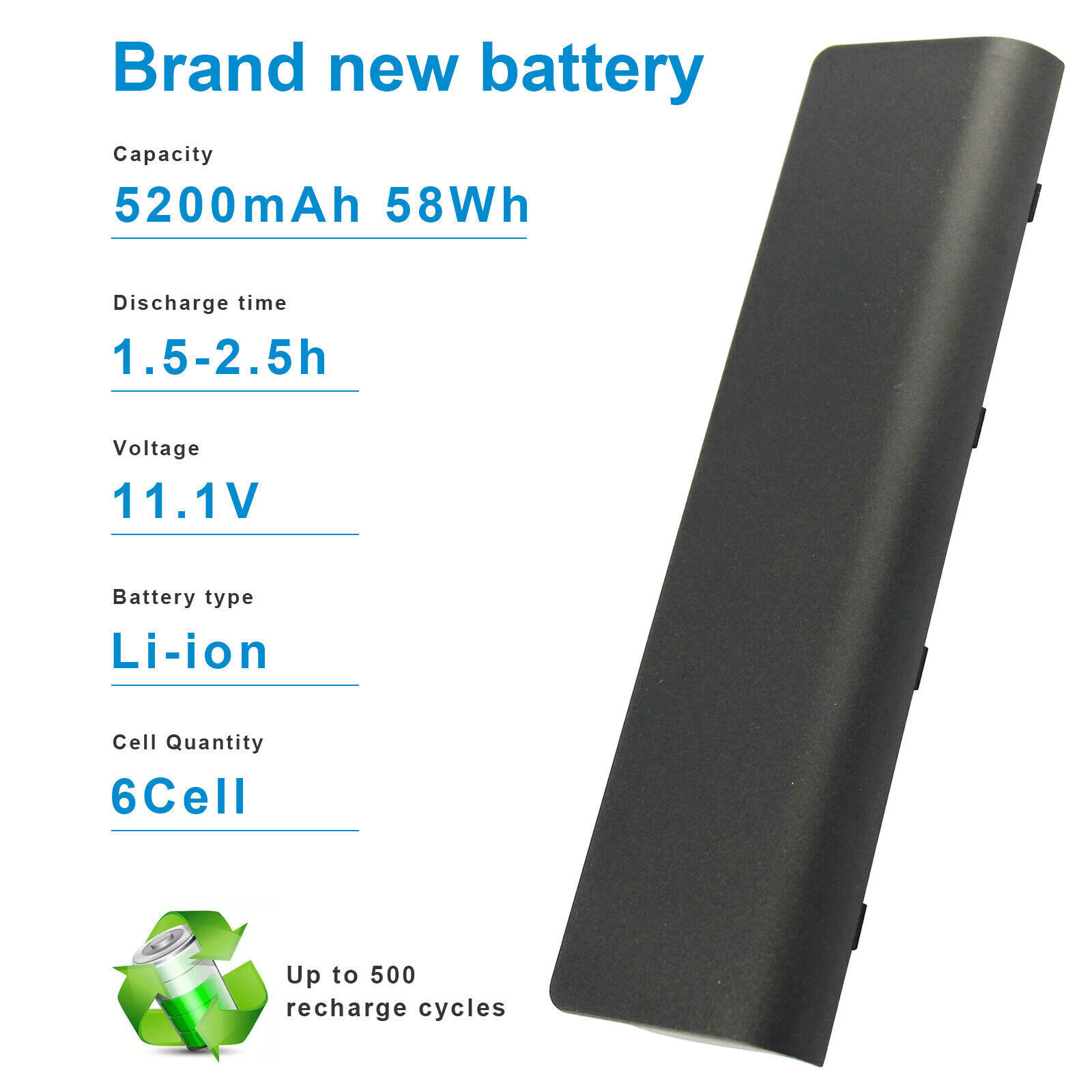 🧡LOT 1-30x MU06 MU09 Battery For HP Pavilion CQ32 CQ42 CQ62 G4 G6 G7 593553-001