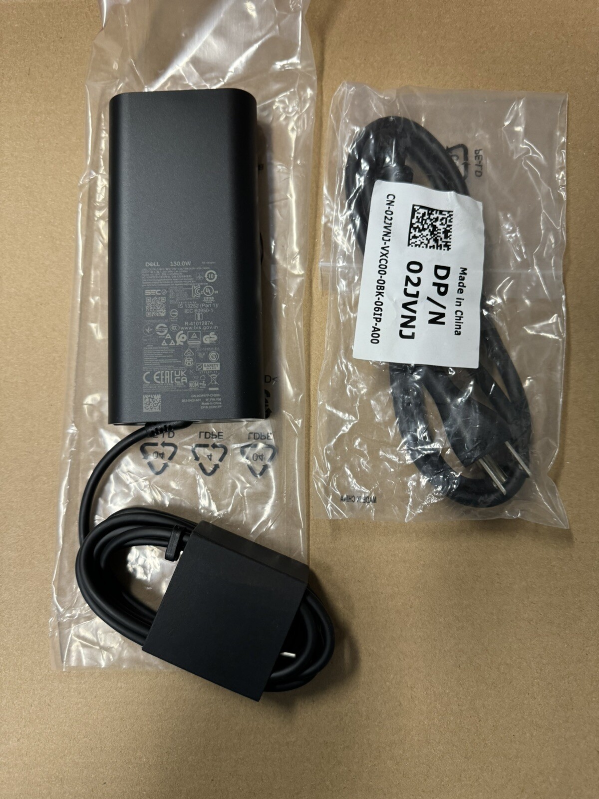 NEW Original Dell  130W Type-C DA130PM200 LA130PM200 AC Adapter GaN Technology