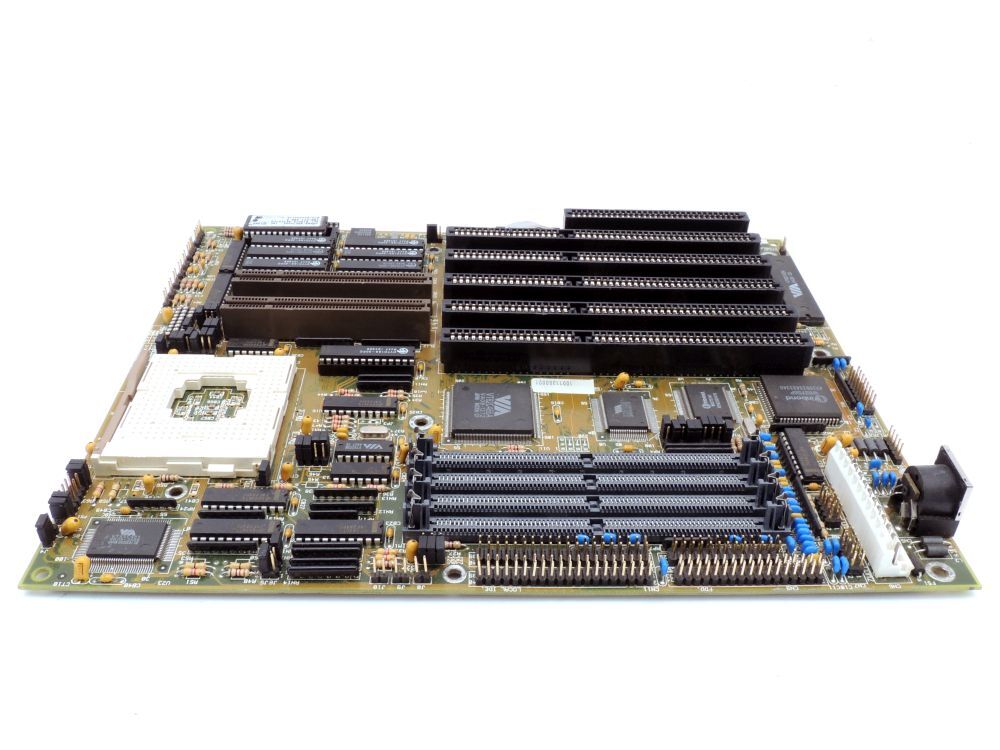 Fic 486-Gio-Vt2 Retro Computer Mainboard Socket 3 Motherboard 13360 256kb Cache