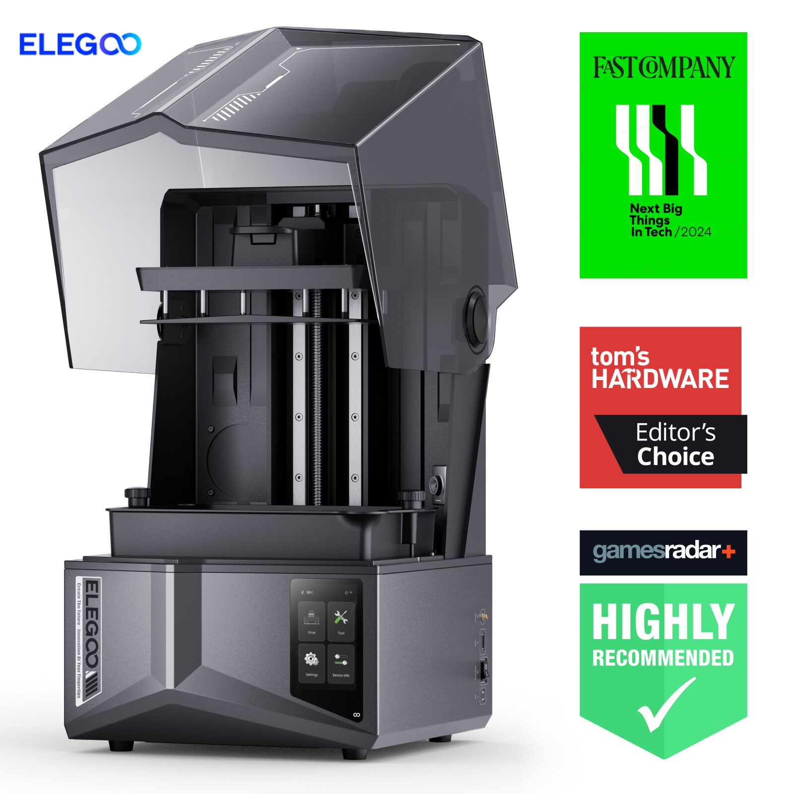 ELEGOO Saturn 4 Ultra Resin 3D Printer 12K Mono LCD