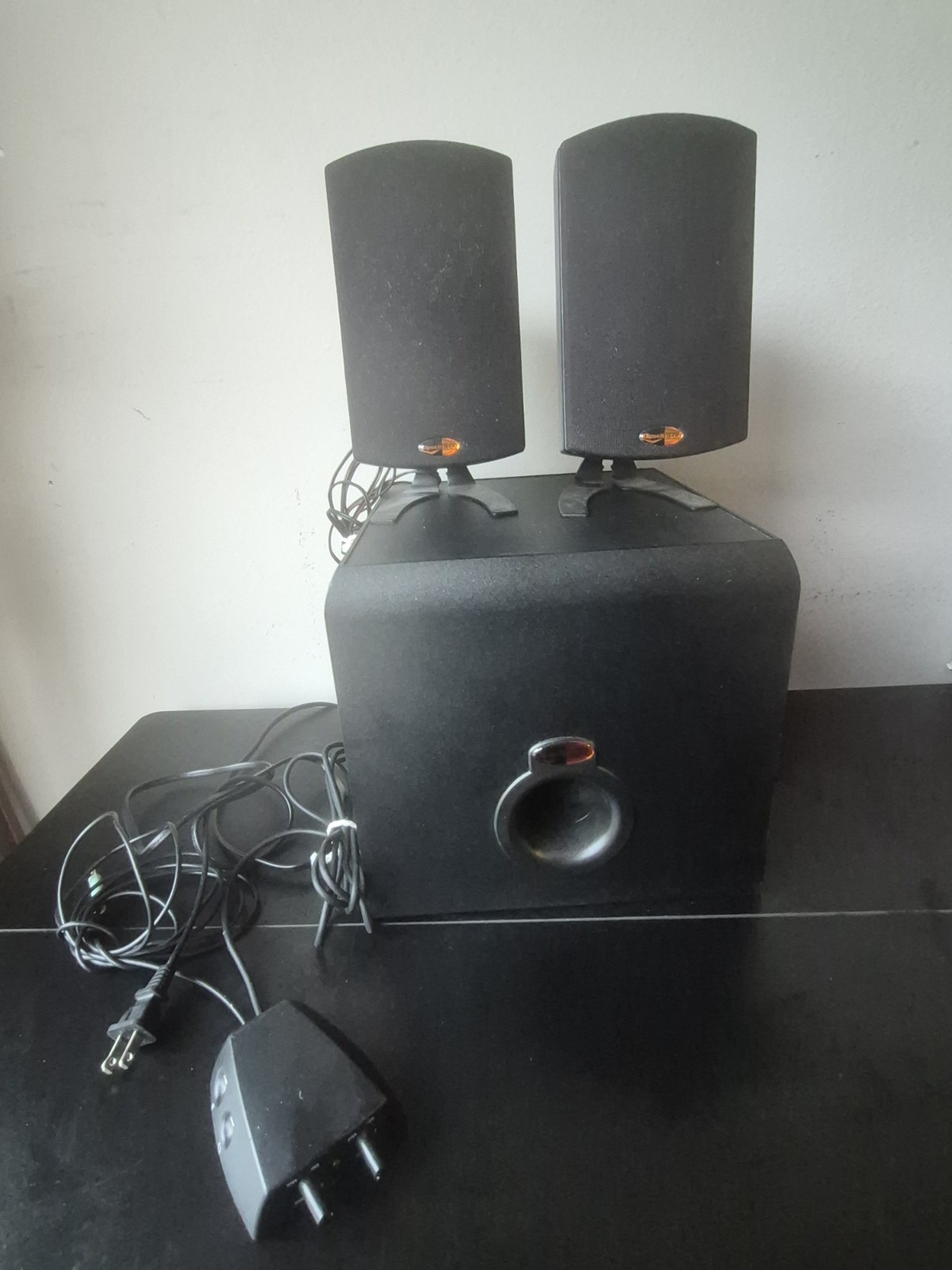 Klipsch ProMedia 2.1 Wired Computer Speakers w/ Subwoofer, Black 
