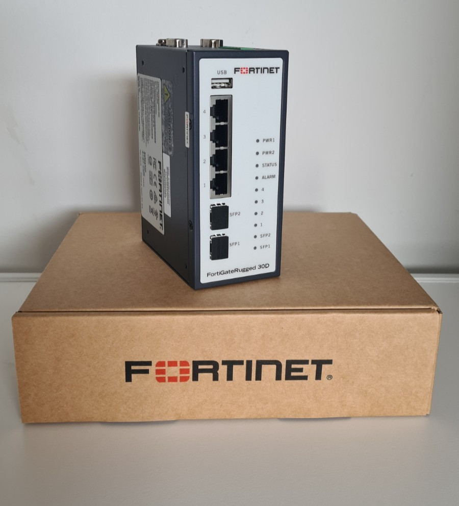 Industrial Firewall/Router, Switch (Fortinet FortiGate Rugged FGR-30D)