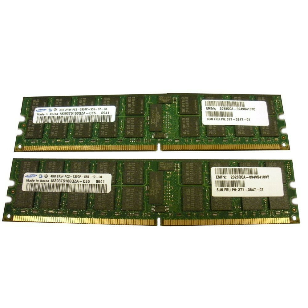 Sun X6322A Memory Kit 8GB for X4140 X4240 X4440