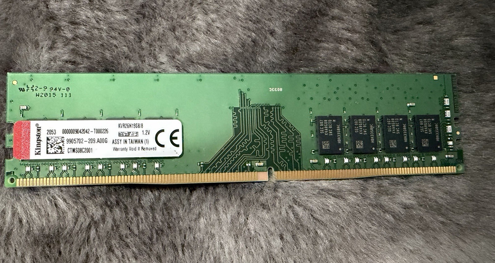 Kingston 9905702-209.A00G Memory RAM  CTMS08C2001