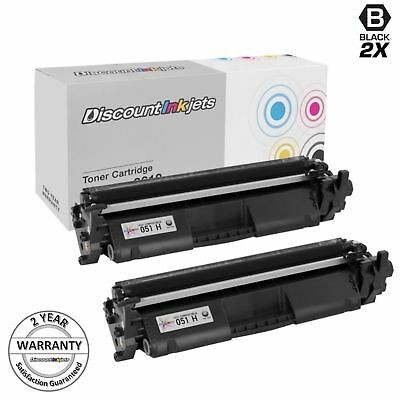 2PK 2169C001 Black for Canon 051H HY for ImageClass LBP162dw MF264dw MF267 MF269