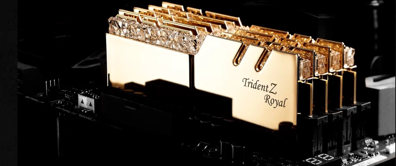 G.SKILL 256GB (8 x 32GB) Trident Z Royal  USED