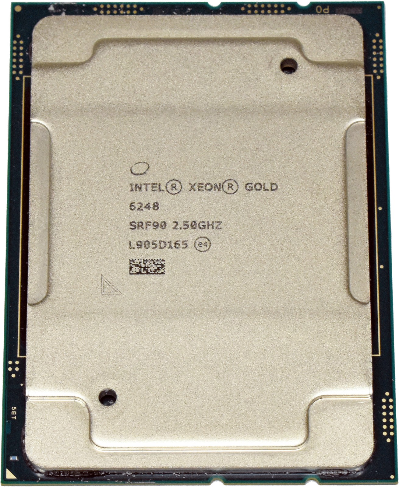 Intel Xeon Gold Processor 6248 20-Core 2.50GHz 27.75MB Cache SRF90 FCLGA3647