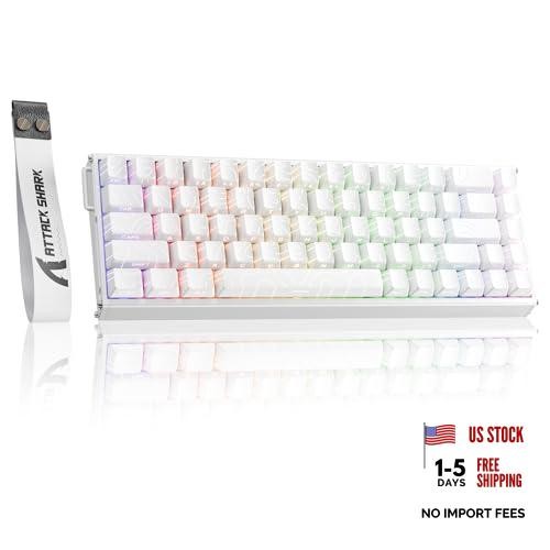 X68MAX HE Wired RT RGB Mechanical Gaming Keyboard-WhiteContour White Contour