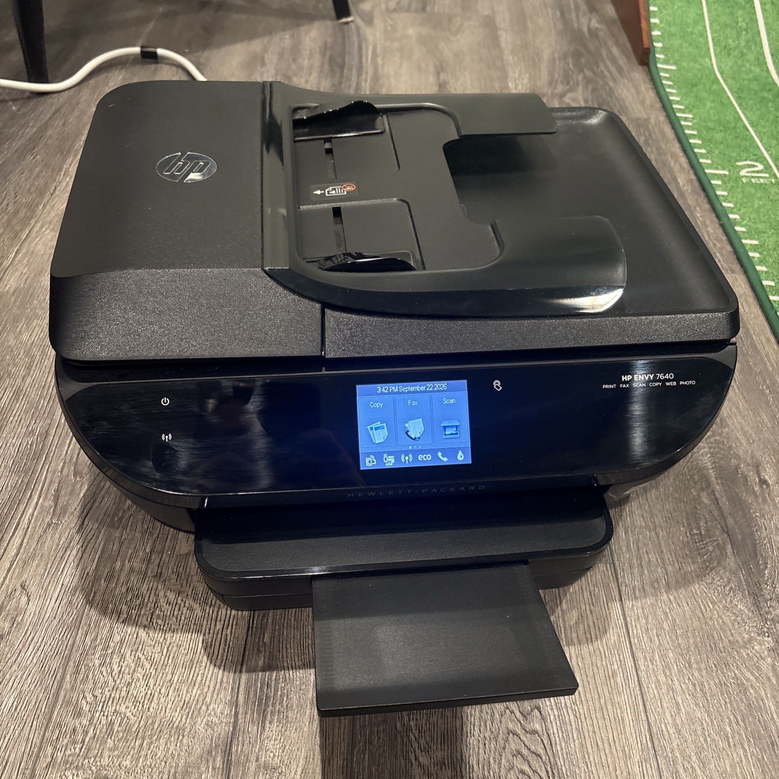 HP Envy 7640 All-In-One Printer - Print Fax Scan Copy Web Photo
