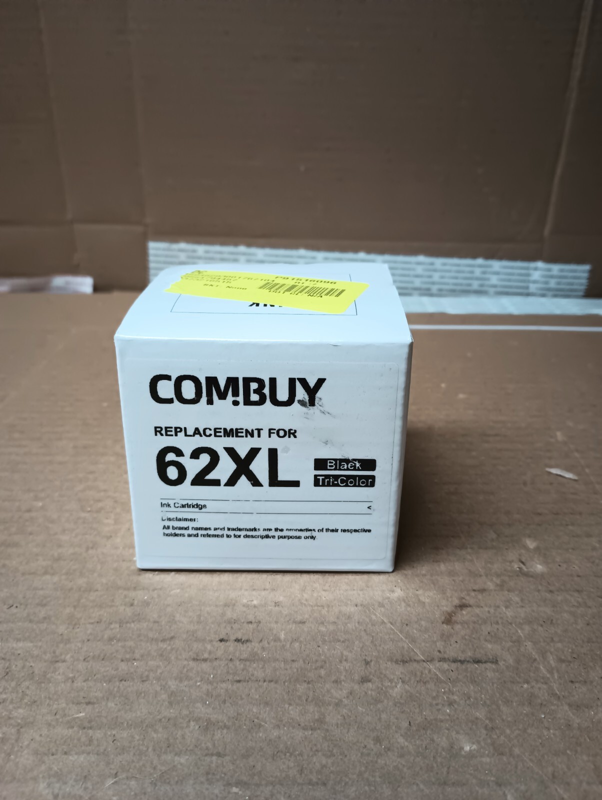 COMBUY REPLACEMENT INK CARTRIDGES FOR 62XL BLACK & TRI-COLOR OPEN BOX FAST SHIP