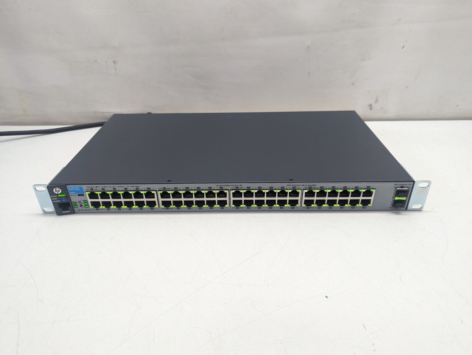 HP 2530-48G PoE+ 48 Port Ethernet 2SFP+ Switch