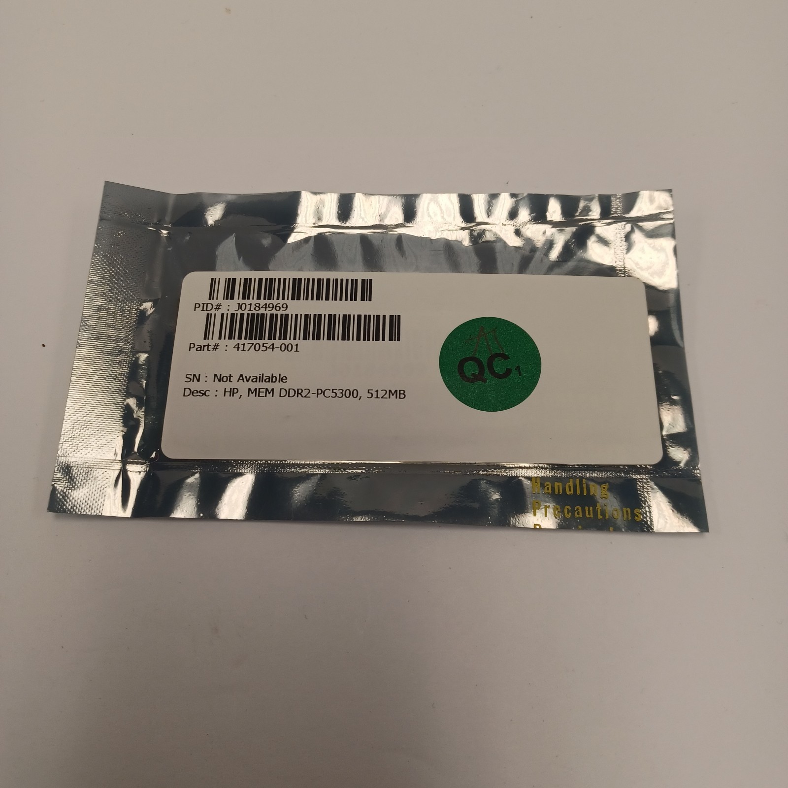 HP 512MB DDR2 PC2-5300 Memory Module