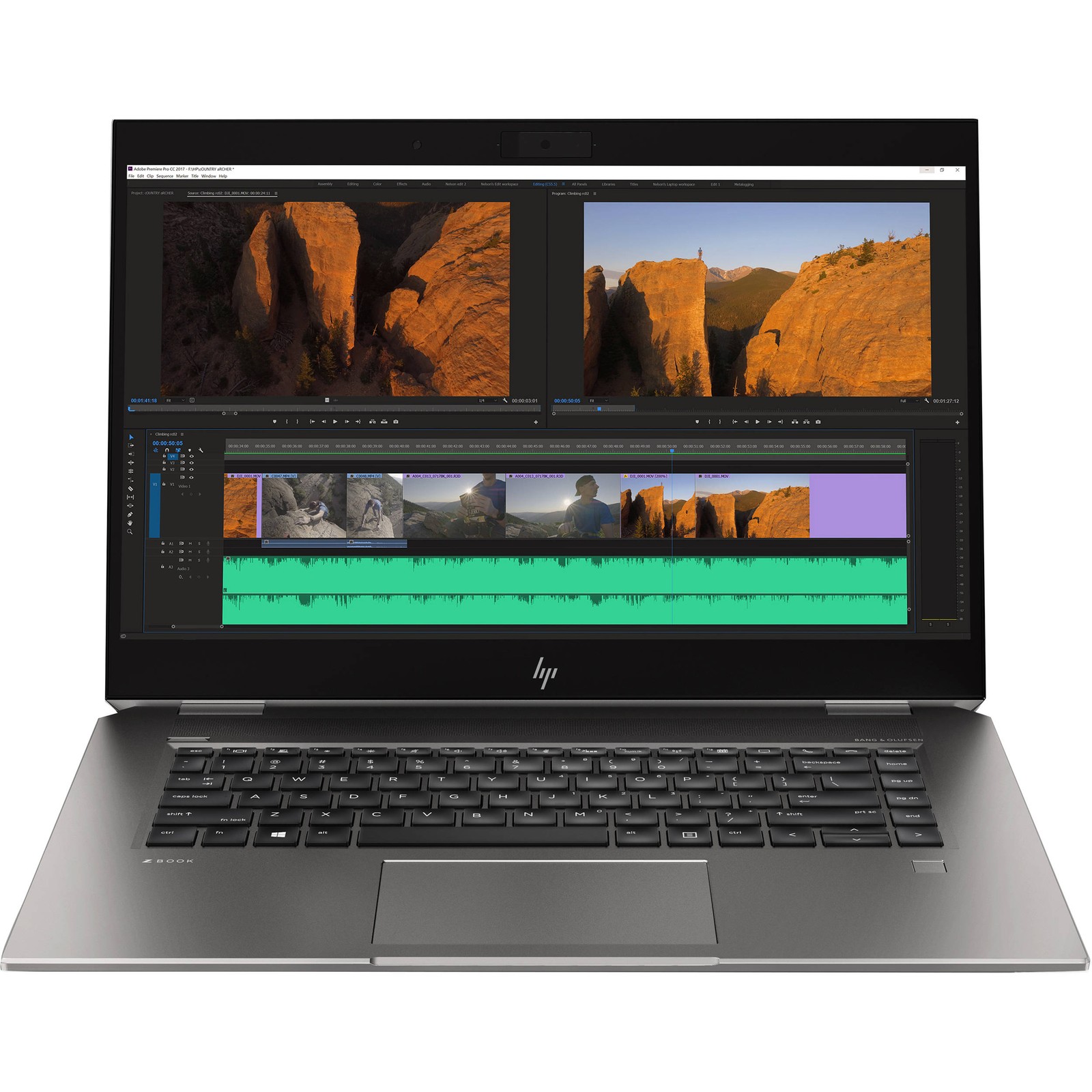HP Zbook Studio G5 15.6" Xeon E-2176M P2000 64GB 1TB SSD W11P Low Batt Health