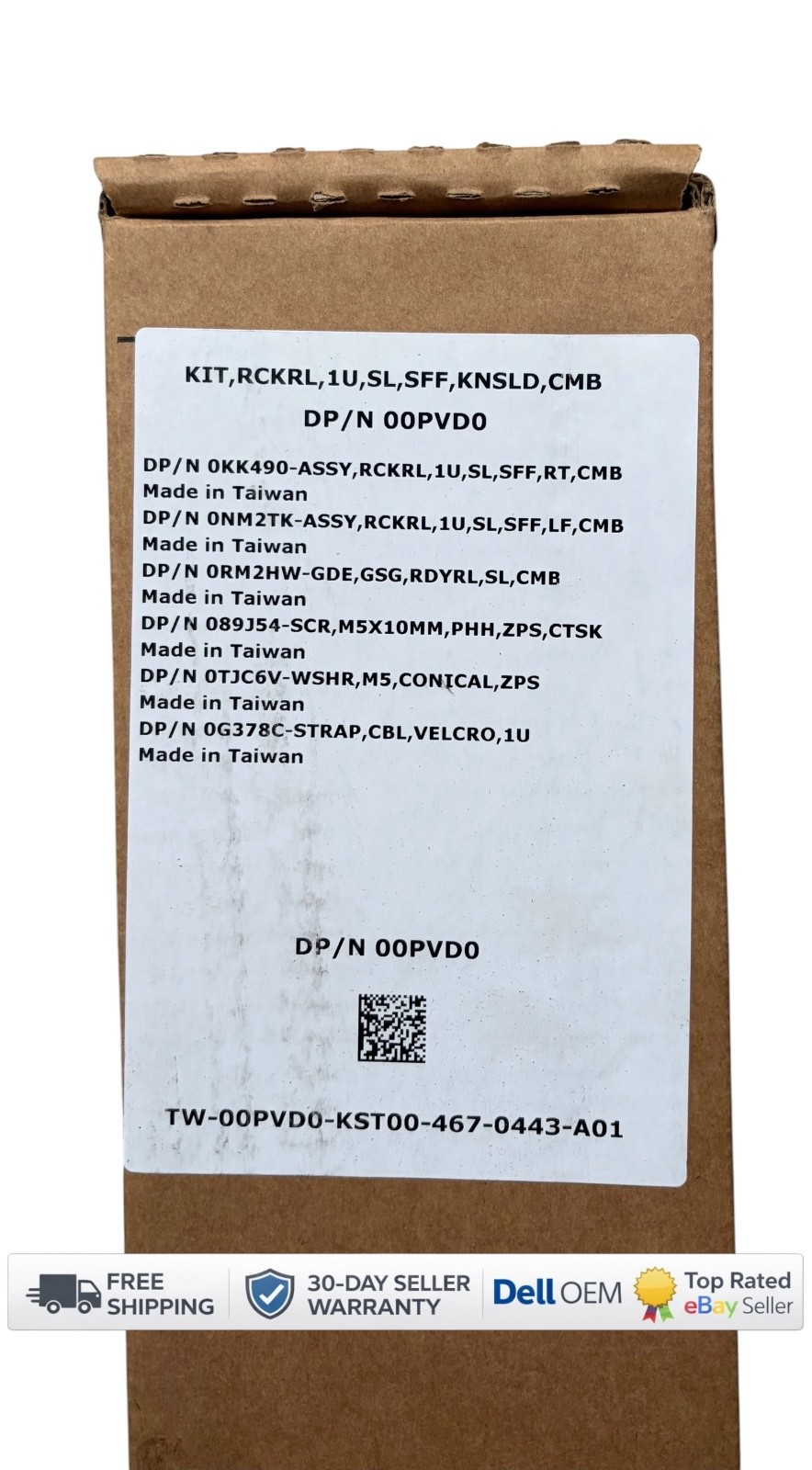 NEW SEALED Dell R640 R630 R430 1U A10 Dynamic Rail KIT 0PVD0 00PVD0