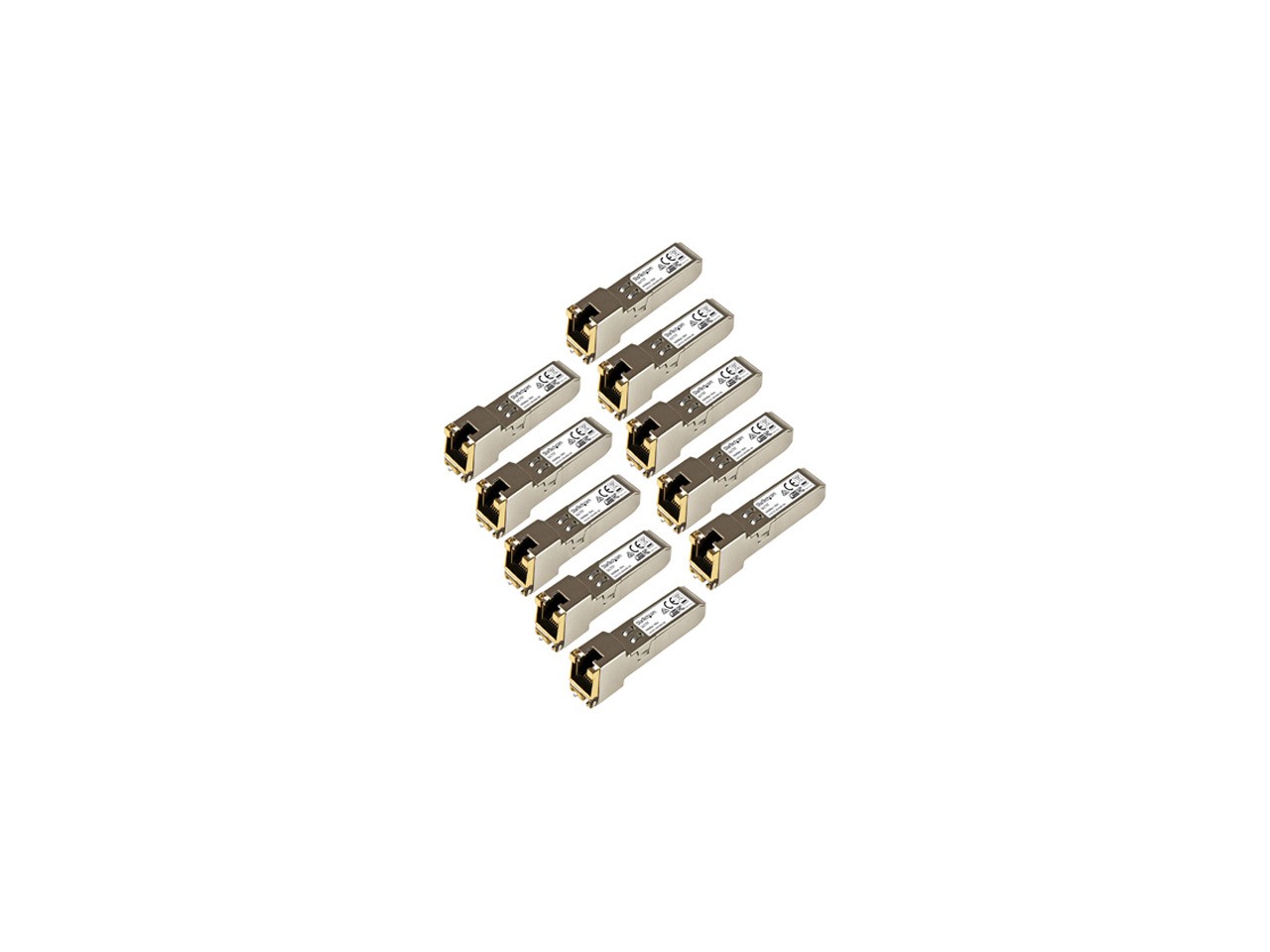 StarTech.com GLCT10PKST Cisco GLC-SX-MM Compatible SFP Module - 1000BASE-T RJ45