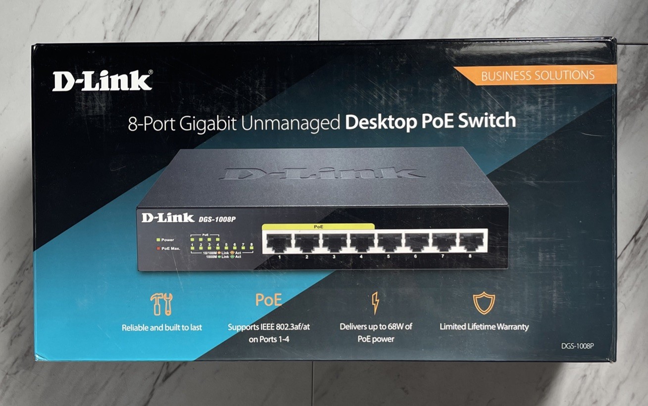 D-Link DGS-1008P Ethernet Switch