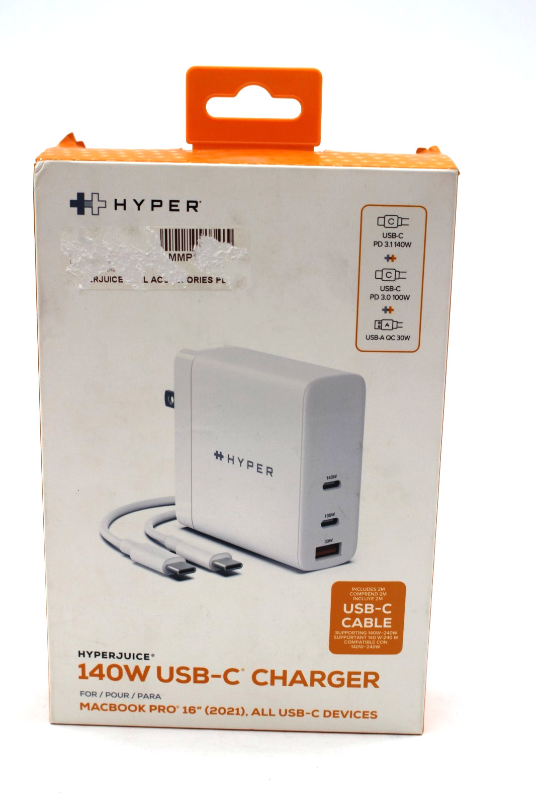 HyperJuice 140W PD 3.1 USB-C Charger for MacBook and Windows