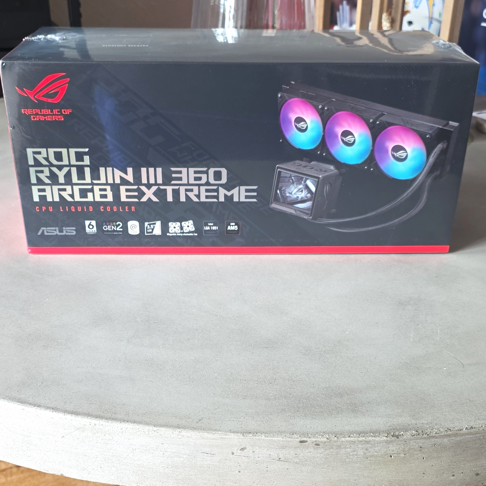 ASUS ROG Ryujin III 360 ARGB Extreme Black AIO BRAND NEW NEVER OPENED