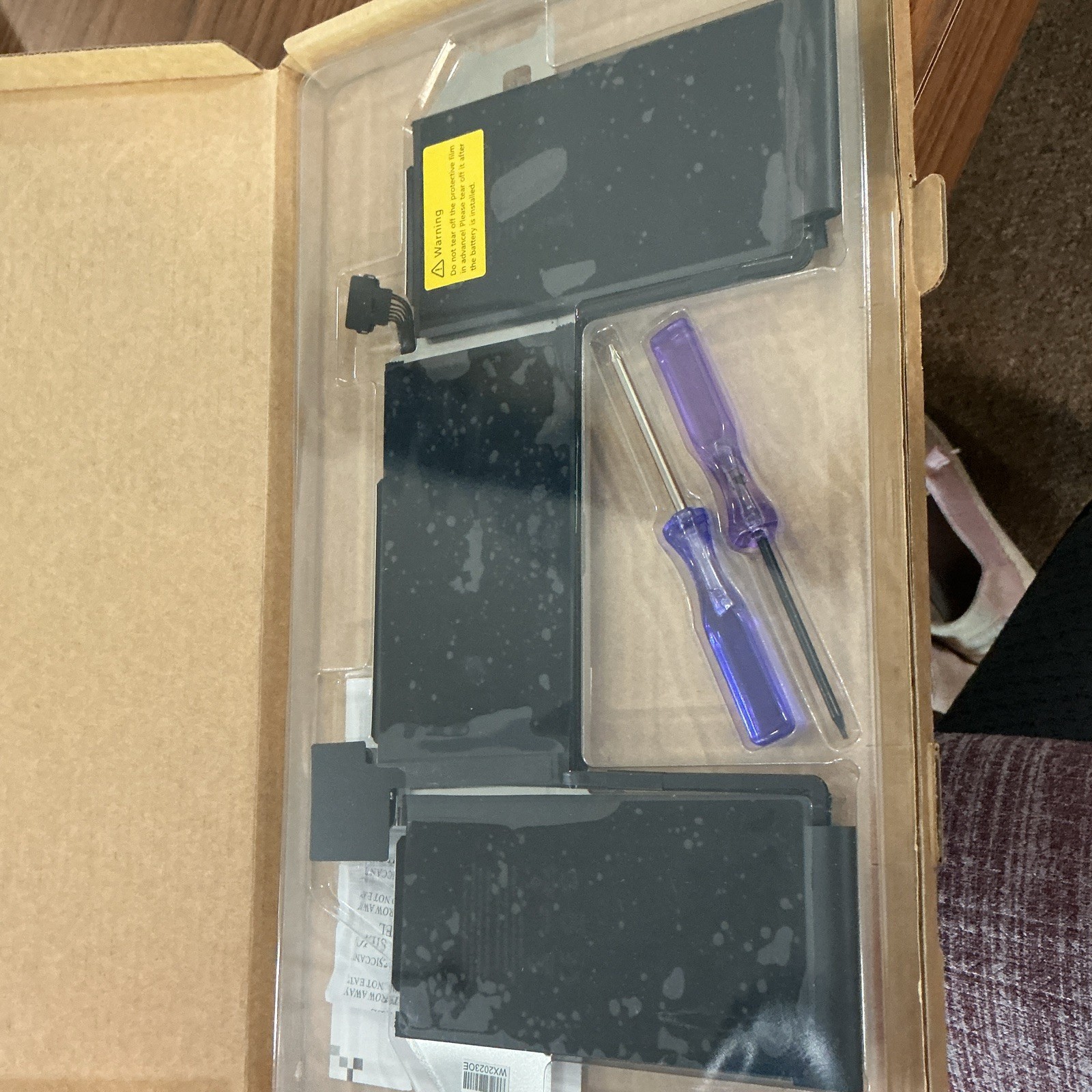 Laptop Internal Battery Pack Black Replacement