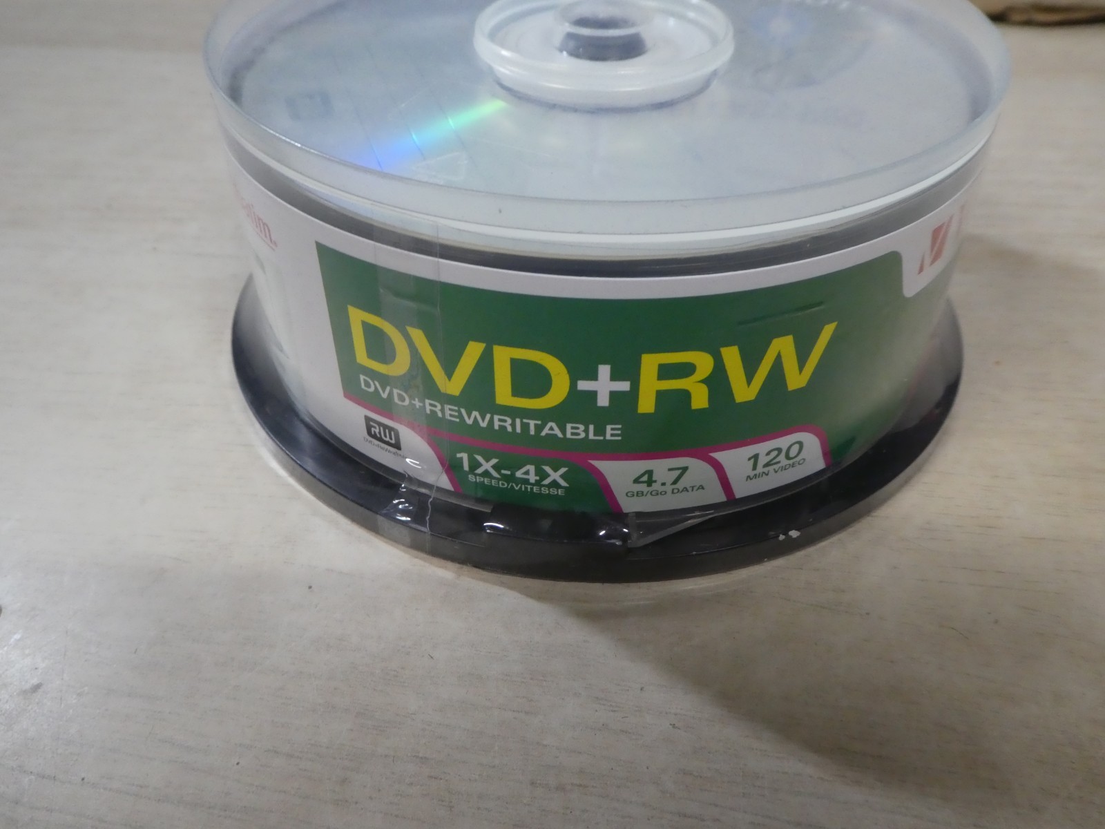30 Verbatim DVD+RW Blank 1X-4X 4.7 120 Min Brand New Sealed