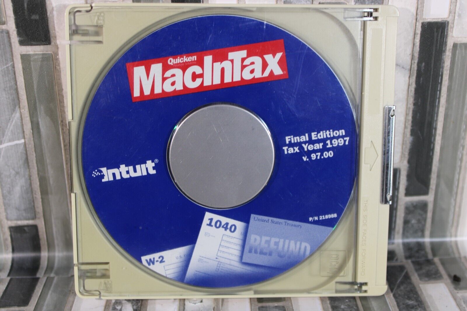 QUICKEN MacInTax 1997 Final Edition CD for Macintosh