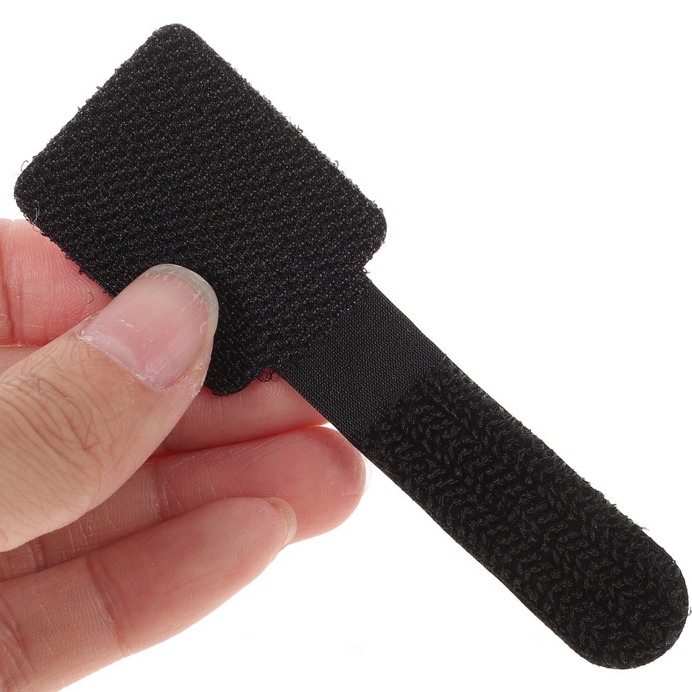 40Pcs Reusable Cable Organizer Nylon Straps Durable Hook and Loop Black