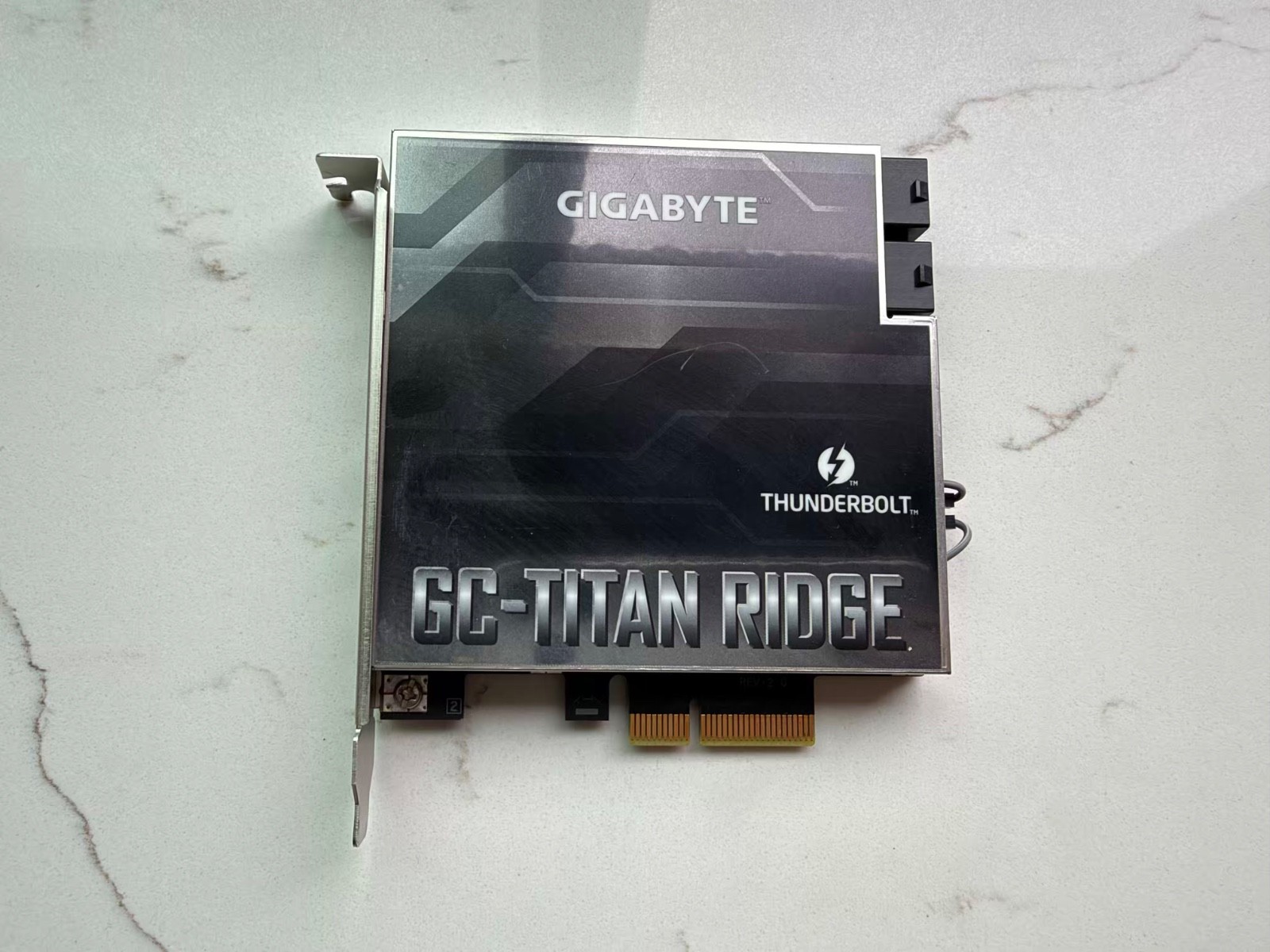 Flashed Gigabyte GC-Titan Ridge Thunderbolt 3 PCIe Card Mac Pro 4,1 5,1 w/Cables