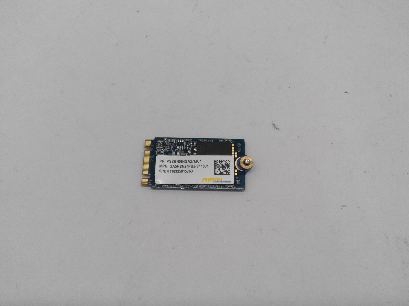 Genuine HP PHISON 923129-003 PSSBN064GA27MC1 64GB M.2 SSD