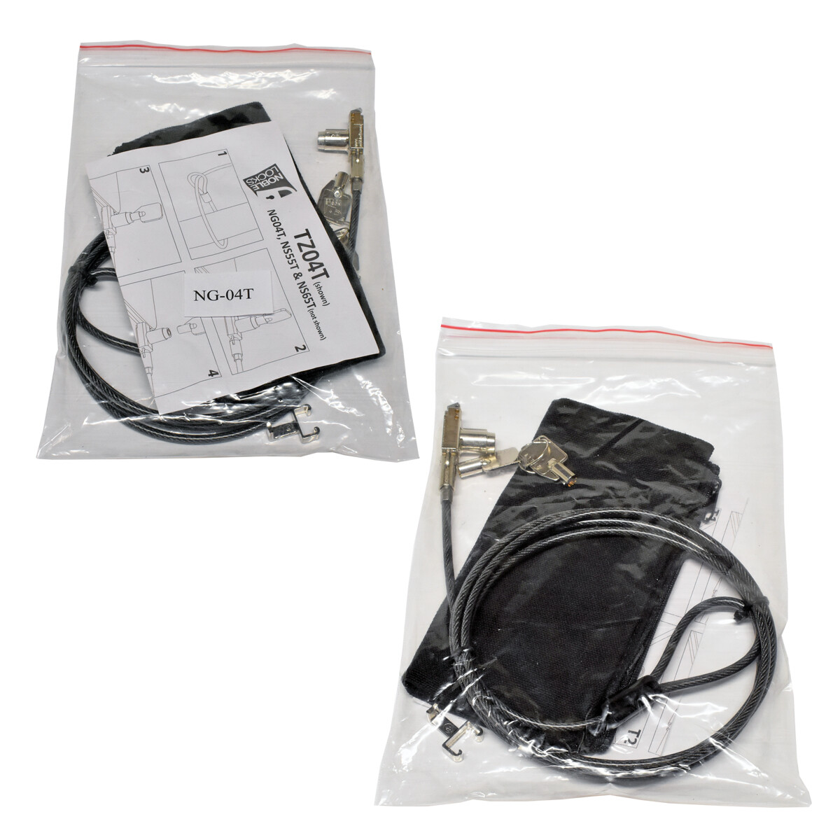 Noble Locks Compact T-Bar Lock with Barrel Key NG04T New, original packaging